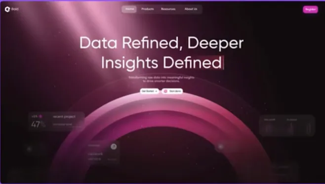 Bold Data Insights - SaaS Platform Design Portfolio